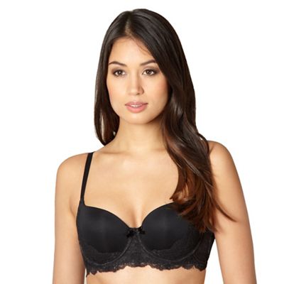 Debenhams Black smoothing balcony bra- at Debenhams