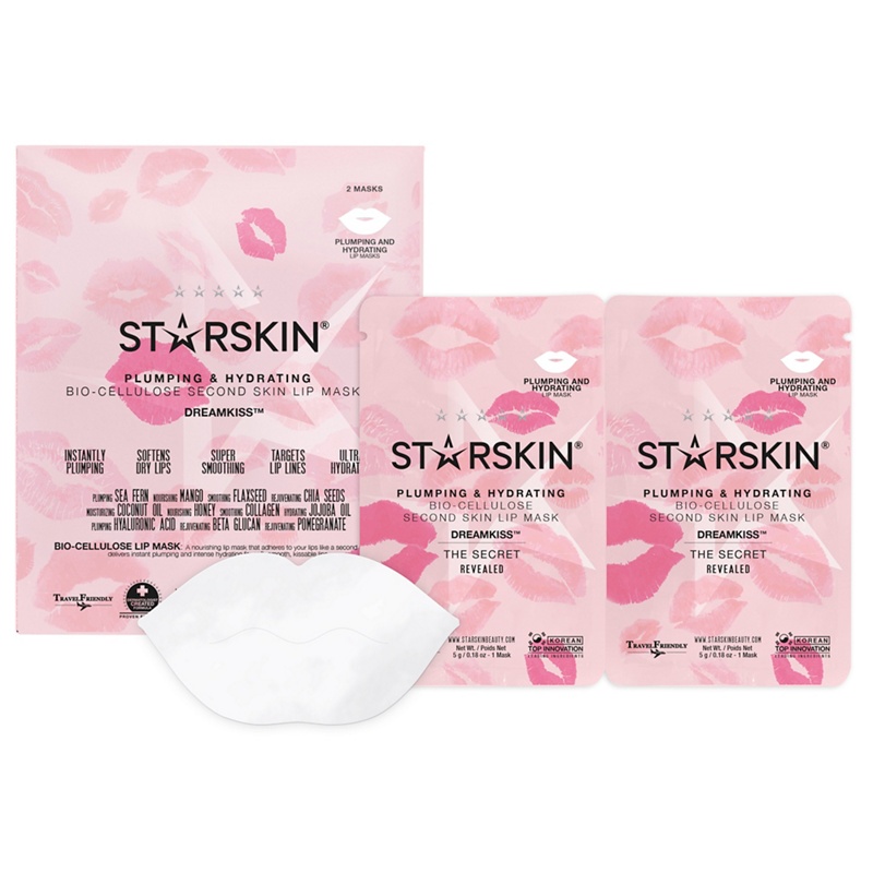 STARSKIN - 'Dreamkissã¢' Plumping And Hydrating Bio-Cellulose Lip Mask 5G Review