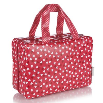 Victoria Green Debenhams Exclusive: Love Hearts Print Traveller Bag ...