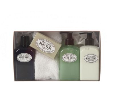Aloe vera bath set