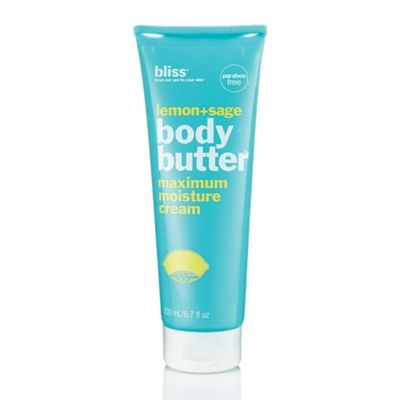 Lemon and sage body butter - paraben free 200ml