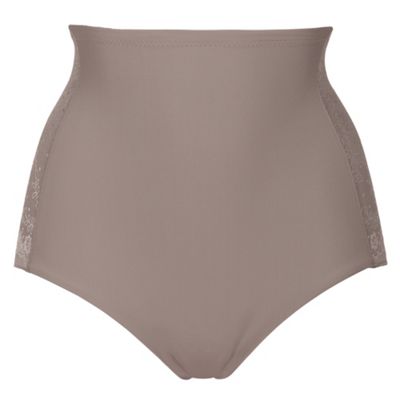 Taupe Cool Sensation high waist briefs