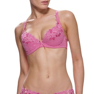 Light pink Fiore plunge bra