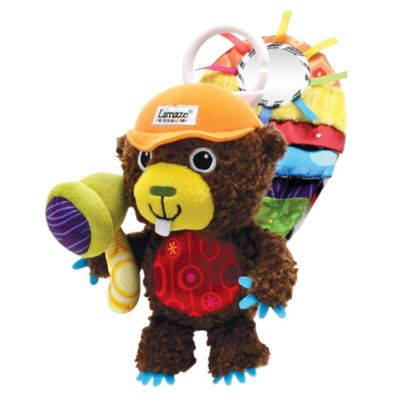 Lamaze Bill D beaver soft toy