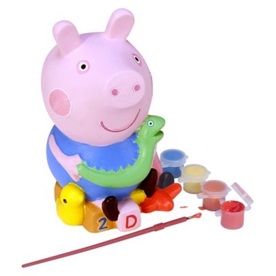 Paint your own George Pig money box