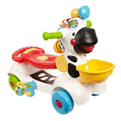 vtech Three-in-one zebra scooter