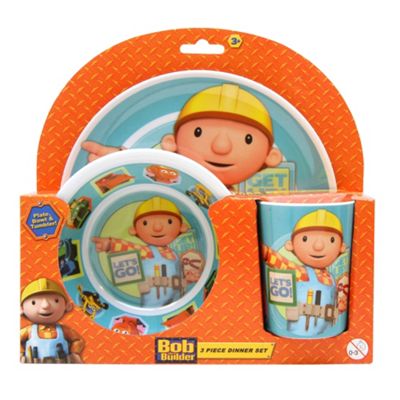 Bob the Builder dinner set