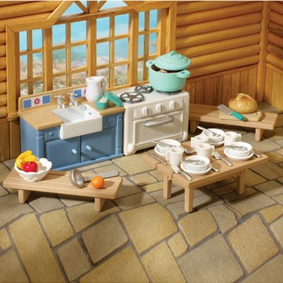 Sylvanian Families Rustic Kitchen Furniture
