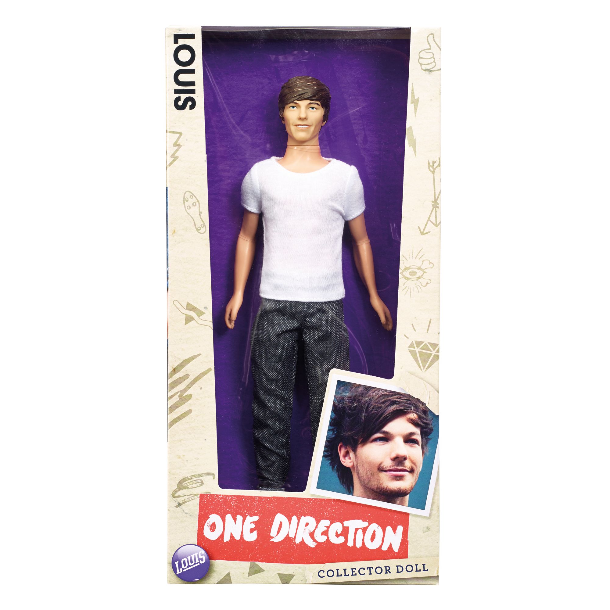 louis one direction doll