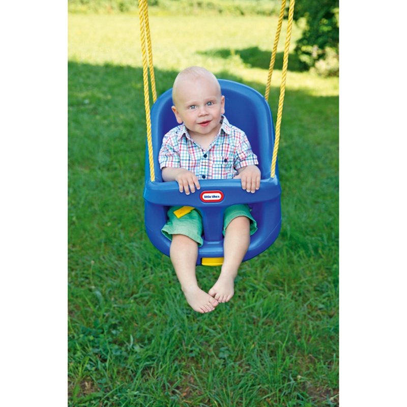 Little Tikes - High Back Toddler Swing - Blue Review