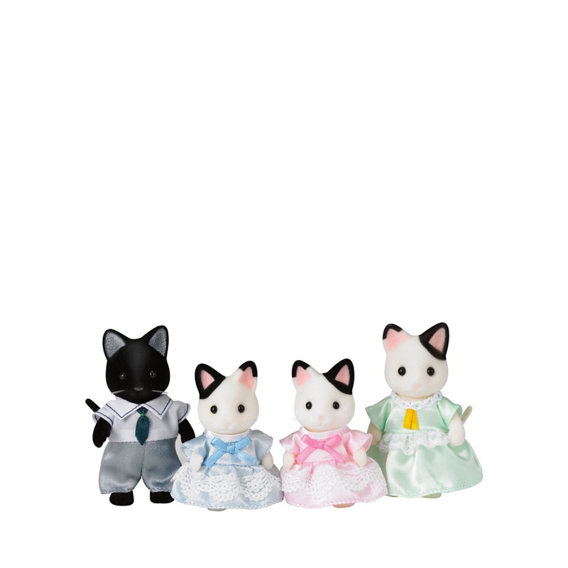 Sylvanian Families - Tuxedo Cat Family Review