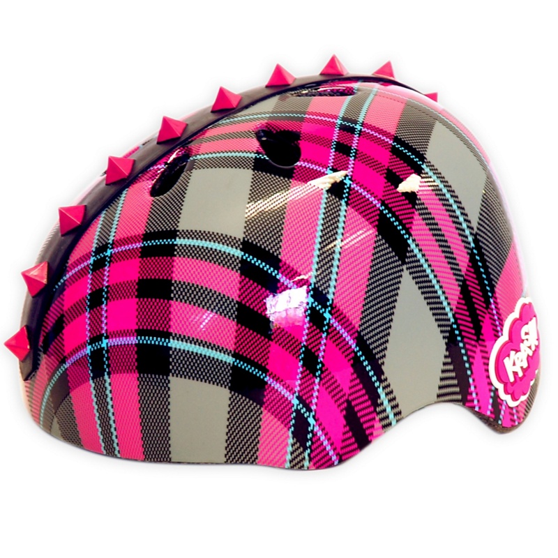 Re:creation - Plaid Pyramid Studs Helmet - Pink Review