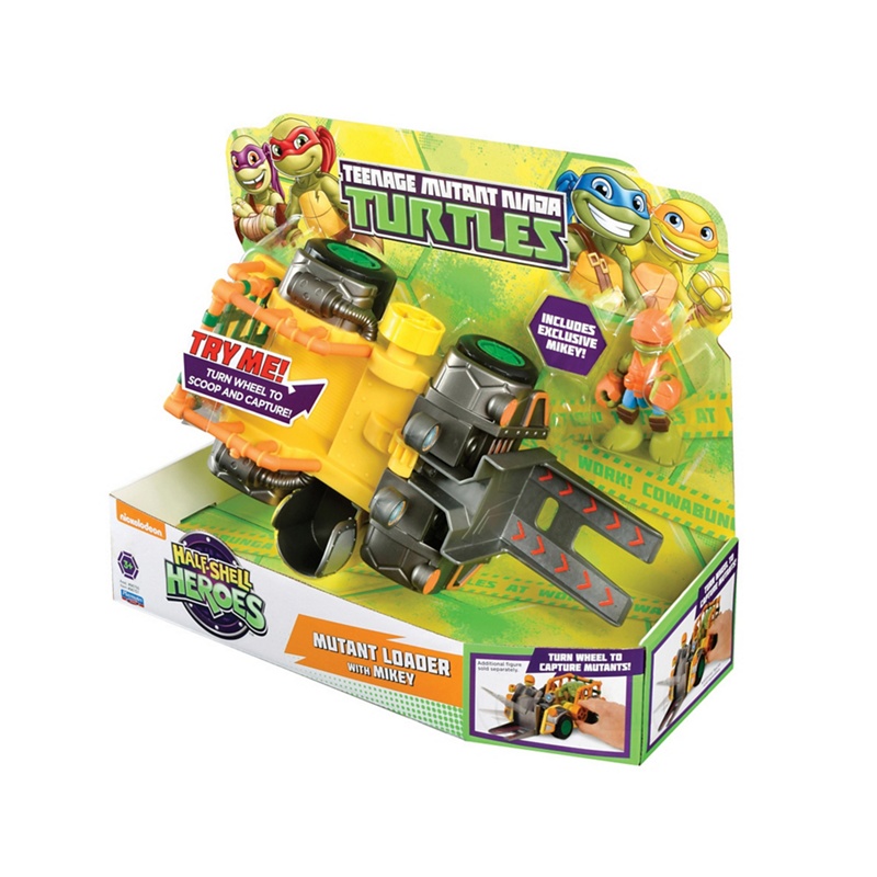 Teenage Mutant Ninja Turtles - Half-Shell Heroes Mutant Loader Vehicle Mikey Review