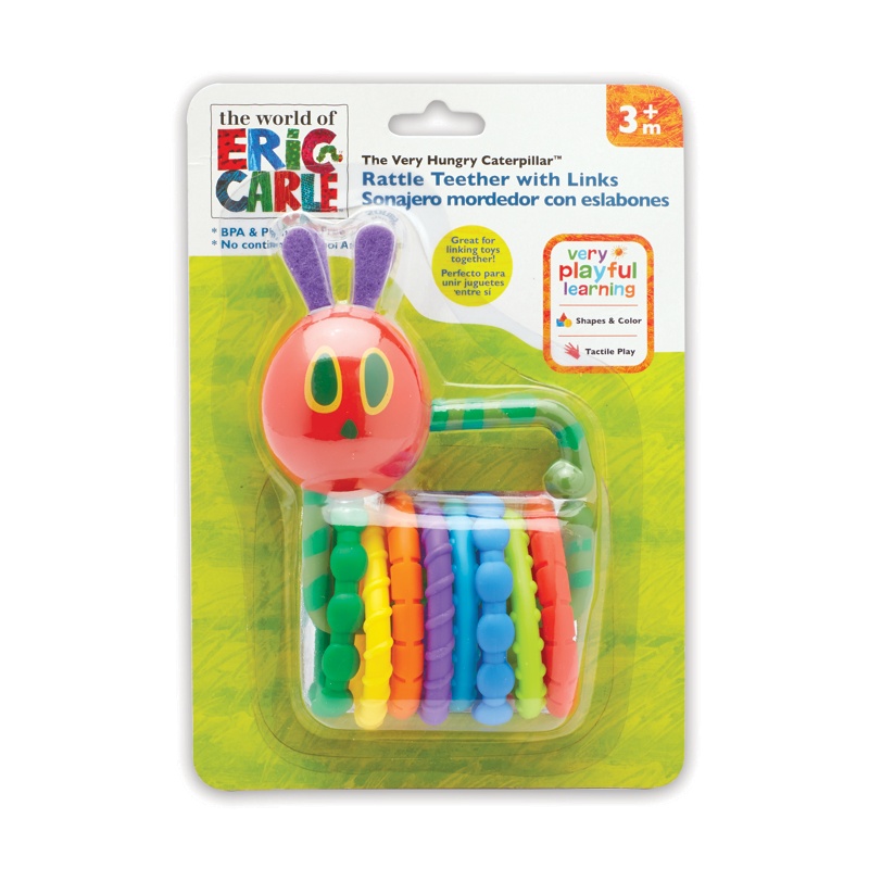 The Very Hungry Caterpillar - Rattle Teether With Links Review