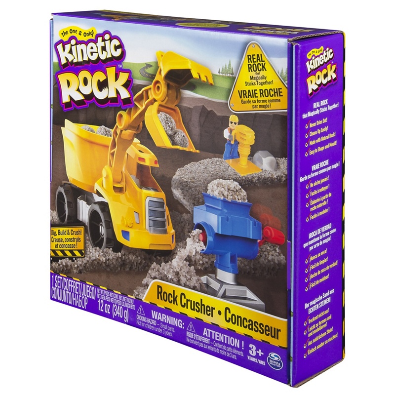 Kinetic Sand - Rock Crusher Playset Review