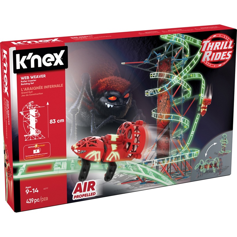 K'Nex - Thrill Rides Web Weaver Roller Coaster Building Set Review