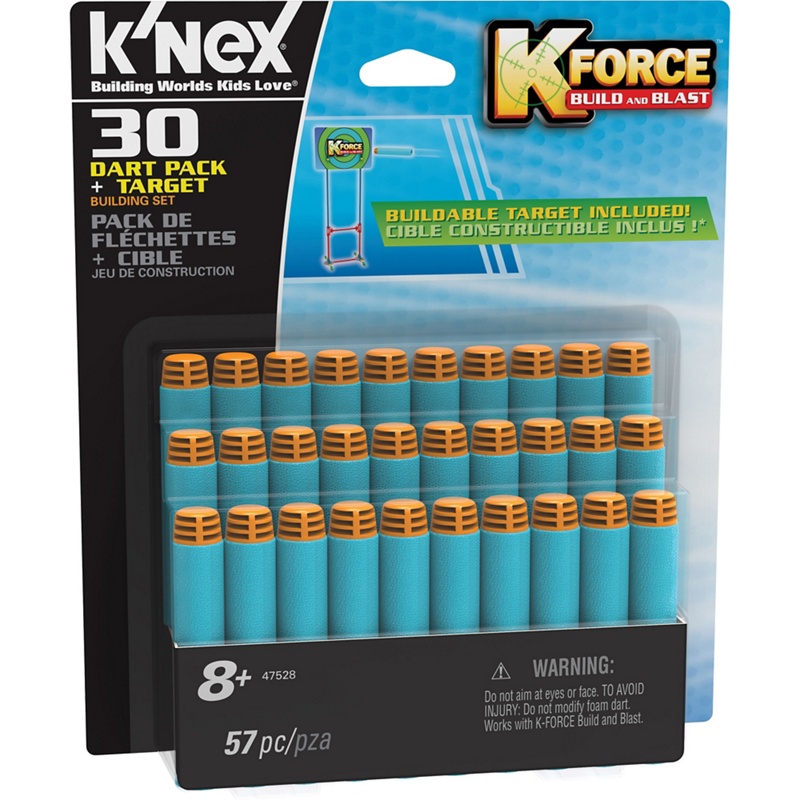 K'Nex - K-Force 30 Dart Pack & Target Review