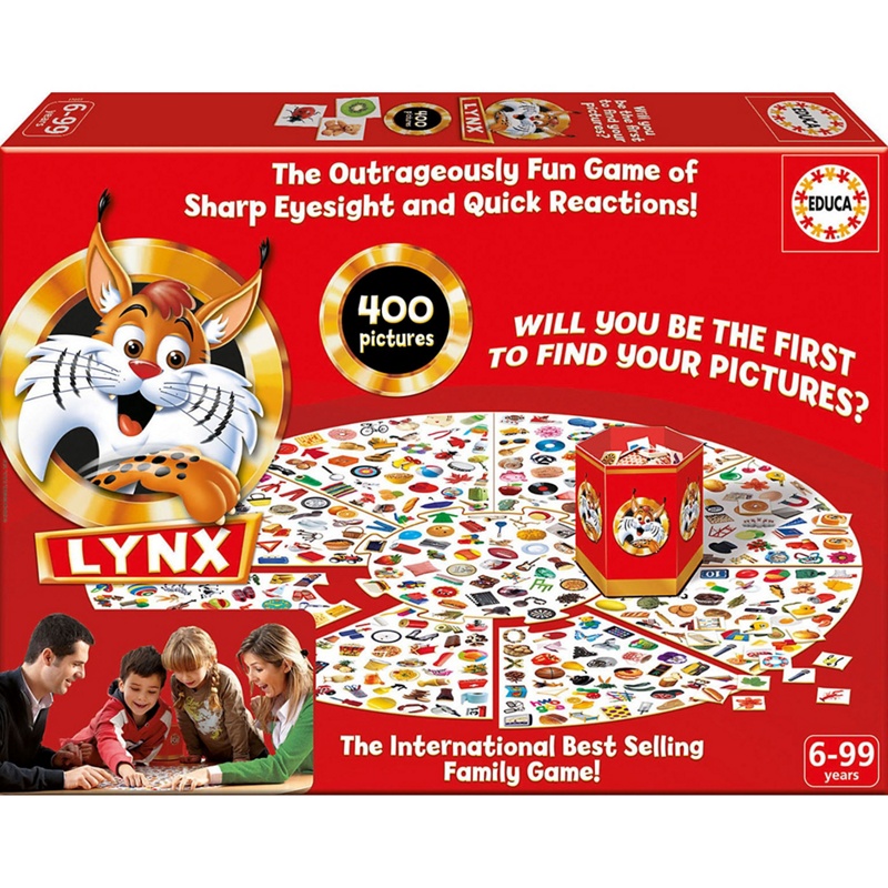 KD UK - Lynx Board Game (400 Images) Review