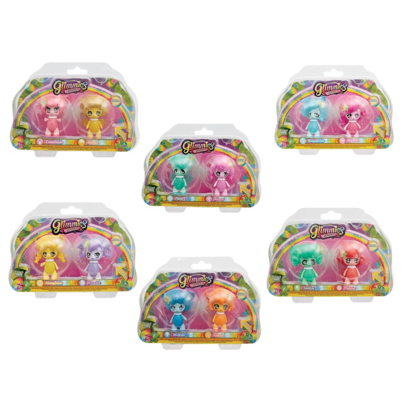 Glimmies - Rainbow Friends Double Blister Assorted Review