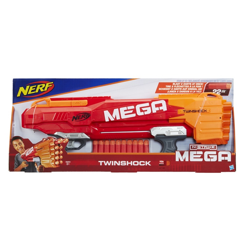 Nerf - N-Strike Mega Twin Shock Blaster Review