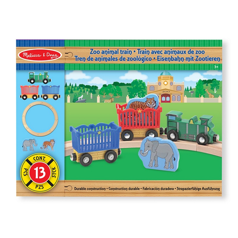 Melissa & Doug - Zoo Animal Train Set Review