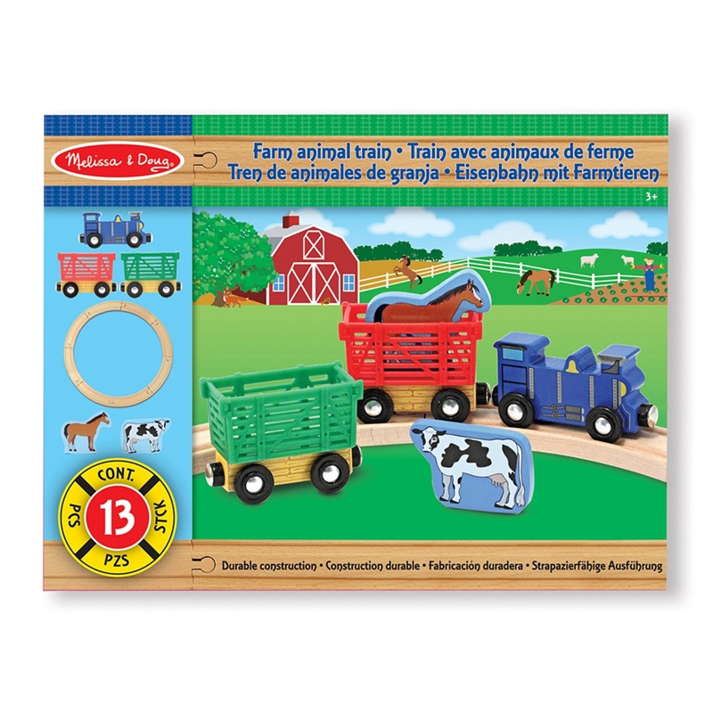 Melissa & Doug - Farm Animal Train Set Review