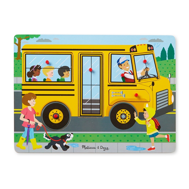 Melissa & Doug - The Wheels On The Bus Sound Puzzle Review