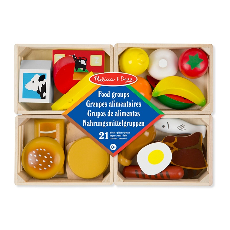 Melissa & Doug - Food Groups - Wooden Play Food Review