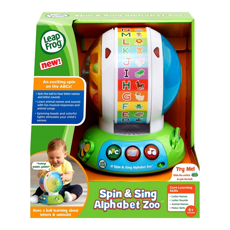 leap frog spin & sing alphabet zoo