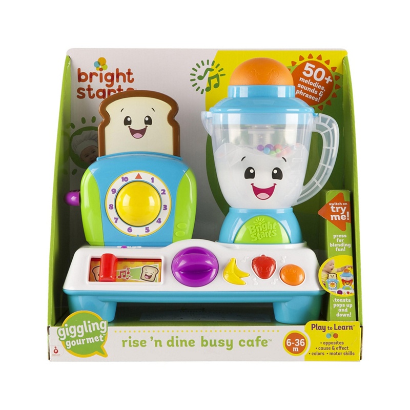 Bright Starts - Giggling Gourmetã¢ - Rise 'N Dine Busy Cafeã¢' Playset Review