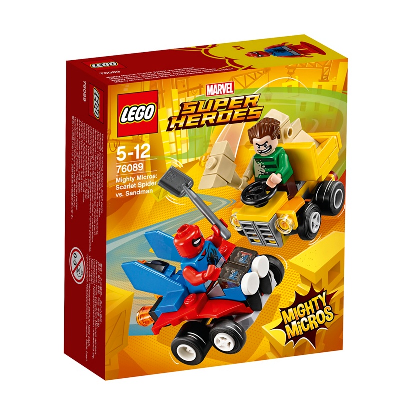 LEGO - 'Marvel Super Heroes - Mighty Micros Scarlet Spider Vs. Sandman' Set - 76089 Review