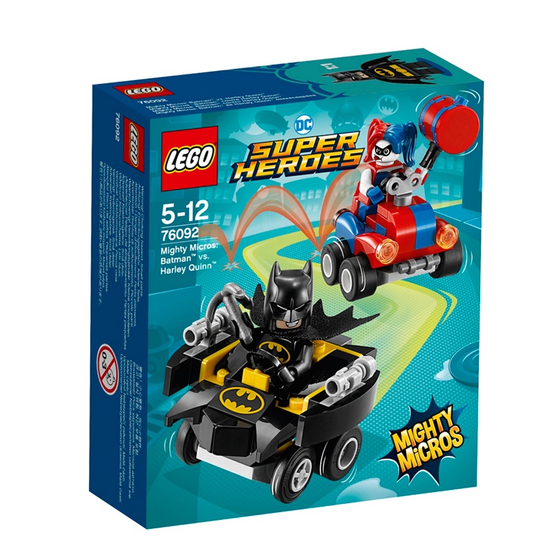 LEGO - 'Dc Super Heroes - Mighty Micros Batmanã¢ Vs. Harley Quinnã¢' Set - 76092 Review