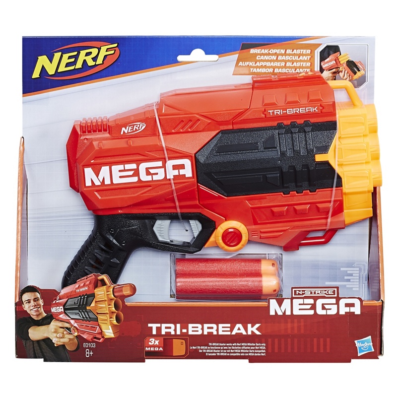 Nerf - 'N-Strike Mega Tri-Break' Blaster Review