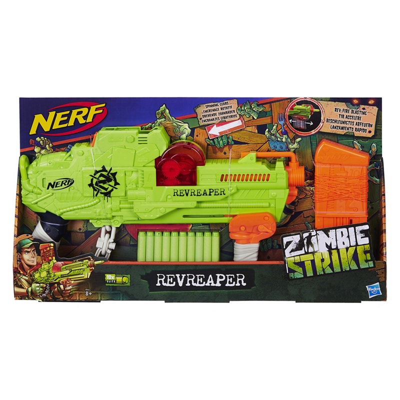 Nerf - 'Zombie Strike Revreaper' Blaster Review