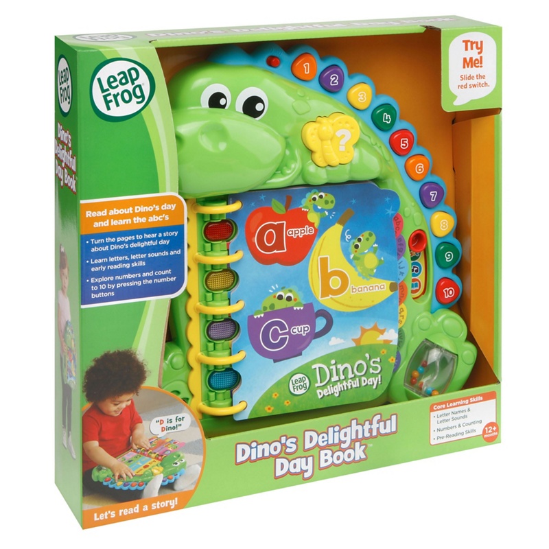 LeapFrog - Dino's Delightful Day Book Review