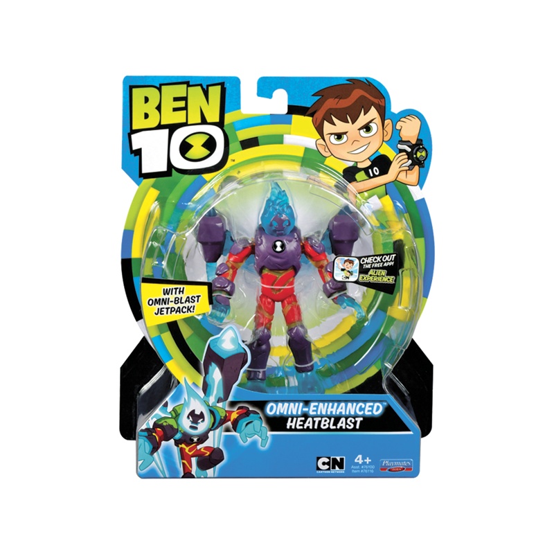 Ben 10 - 'Ben 10 - Omni Enhanced Heatblast' Action Figure Review