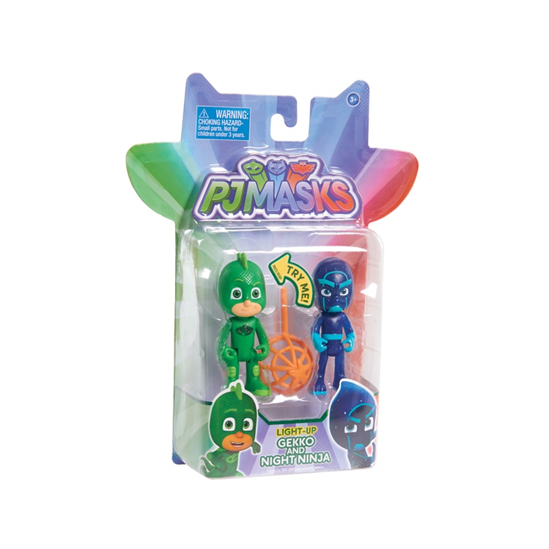 Pj Masks - 'Pj Masks - Gekko And Night Ninja' Light Up Figures Review