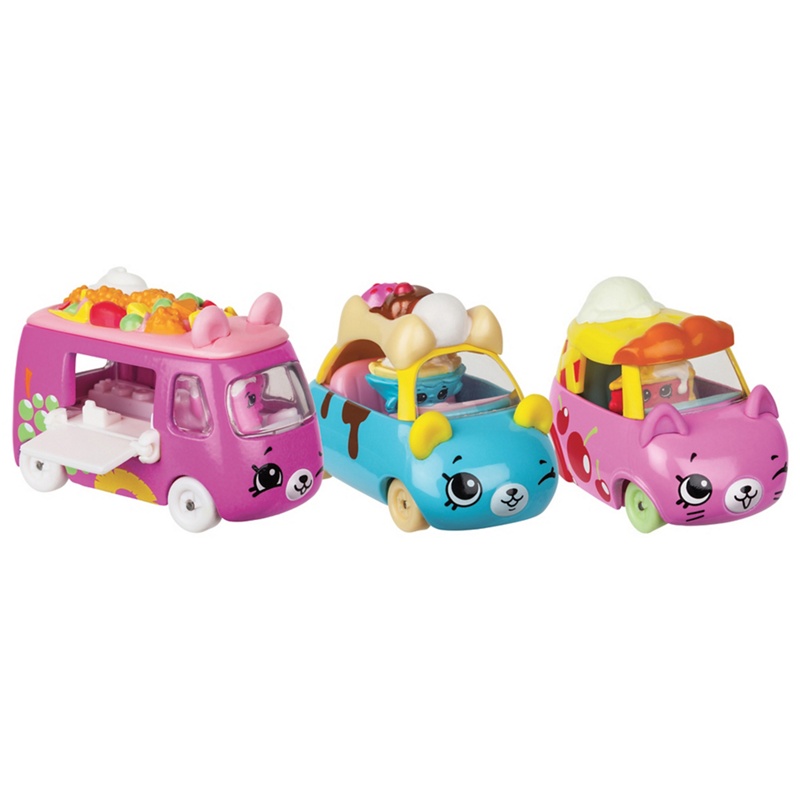 Shopkins - Set Of 3 'Dessert Drivers - Cutie Cars' Collection Review