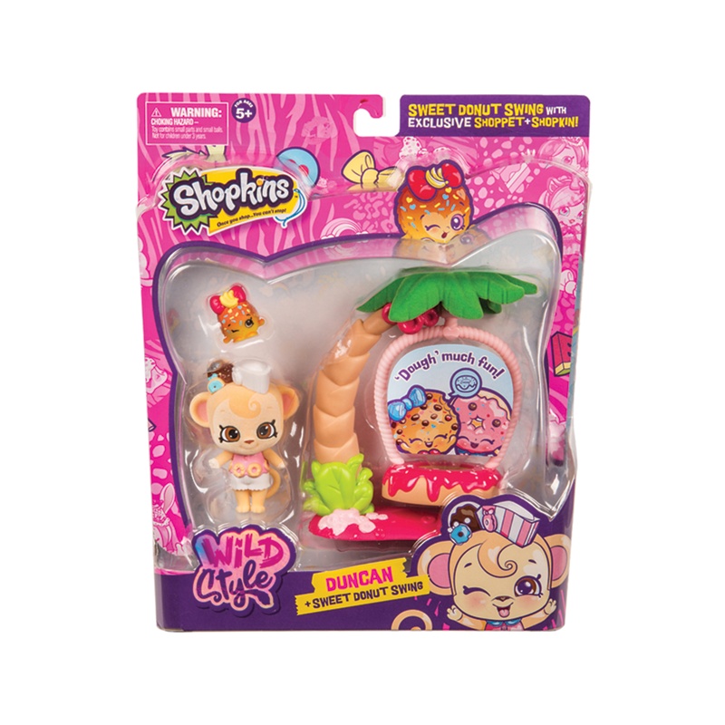 Shopkins - 'Ducan - Sweet Donut Swing' Deluxe Pack Review