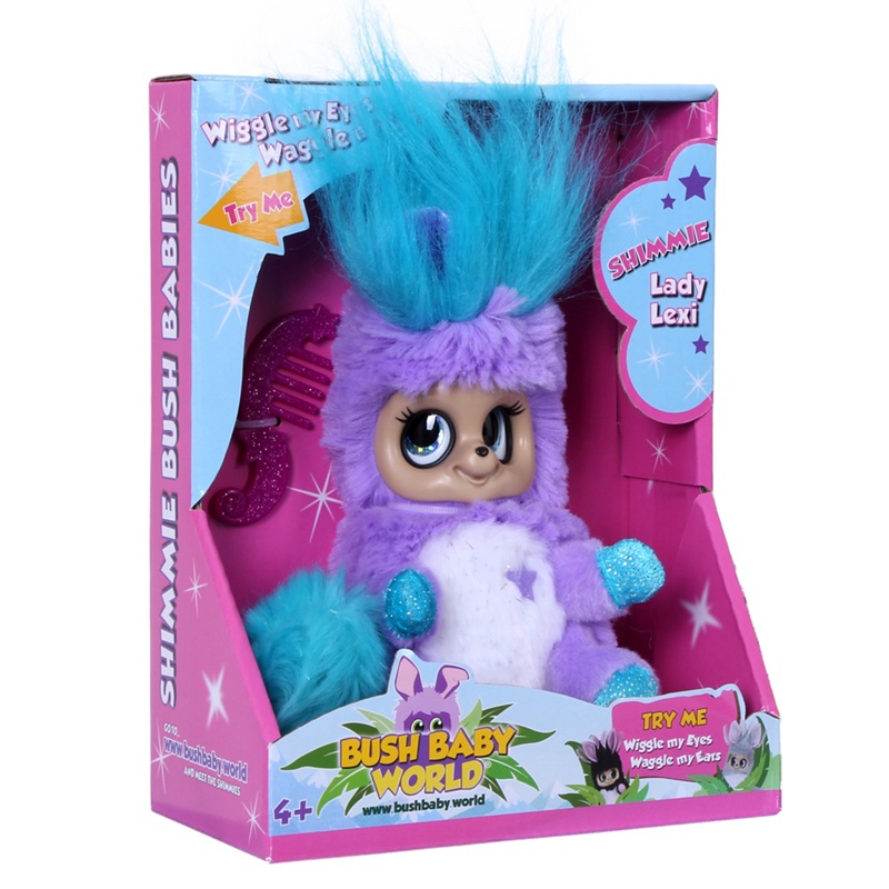 Bush Baby World - 'Shimmies - Lady Lexi' Blue Soft Toy Set Review