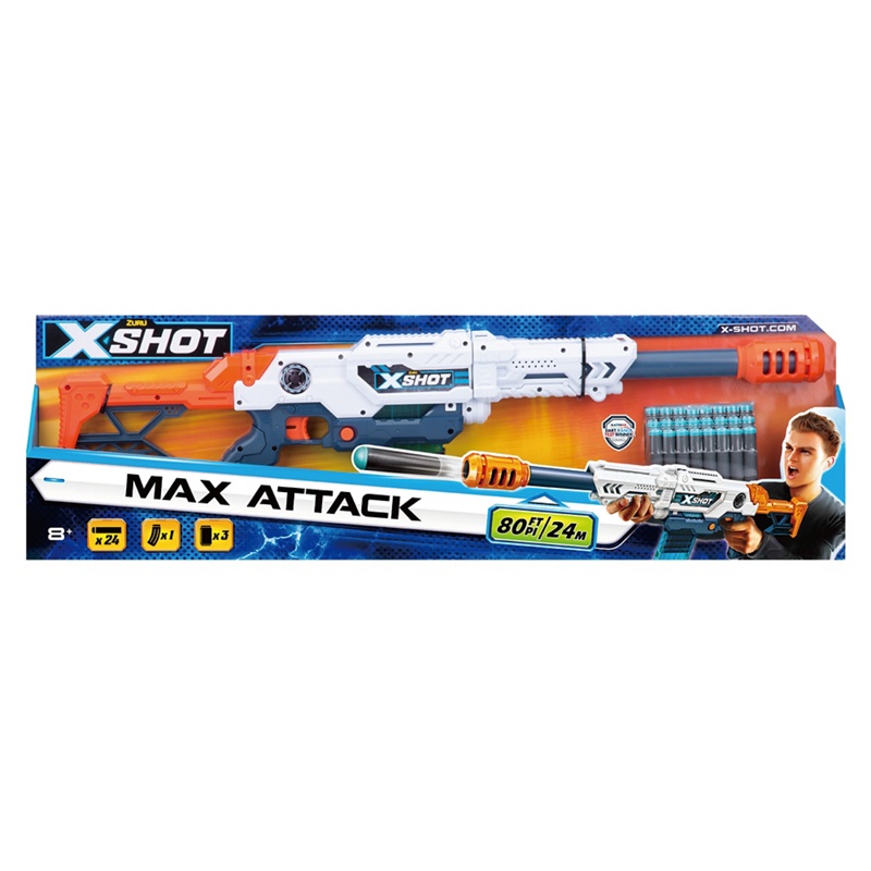 Zuru - 'Large 'X-Shot - Max Attack' Clip Blaster Review