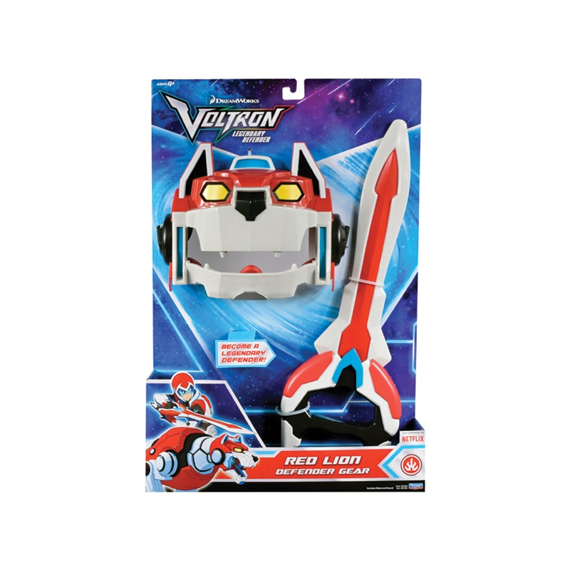 Flair - 'Voltron - Red Lion Defender Gear' Figure Review