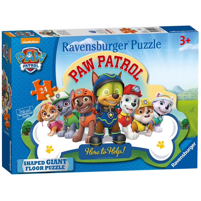 Ravensburger - 'Paw Patrol' 24 Piece Giant Shaped Jigsaw Puzzle Review