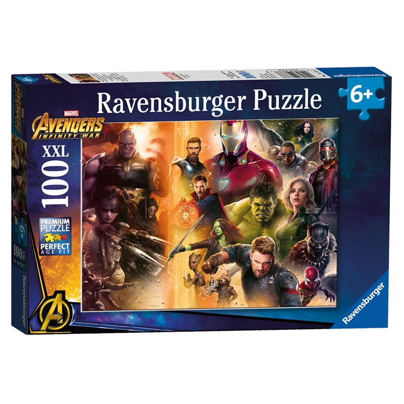 The Avengers - 'Ravensburger Infinity War Xxl' 100 Piece Jigsaw Puzzle Review