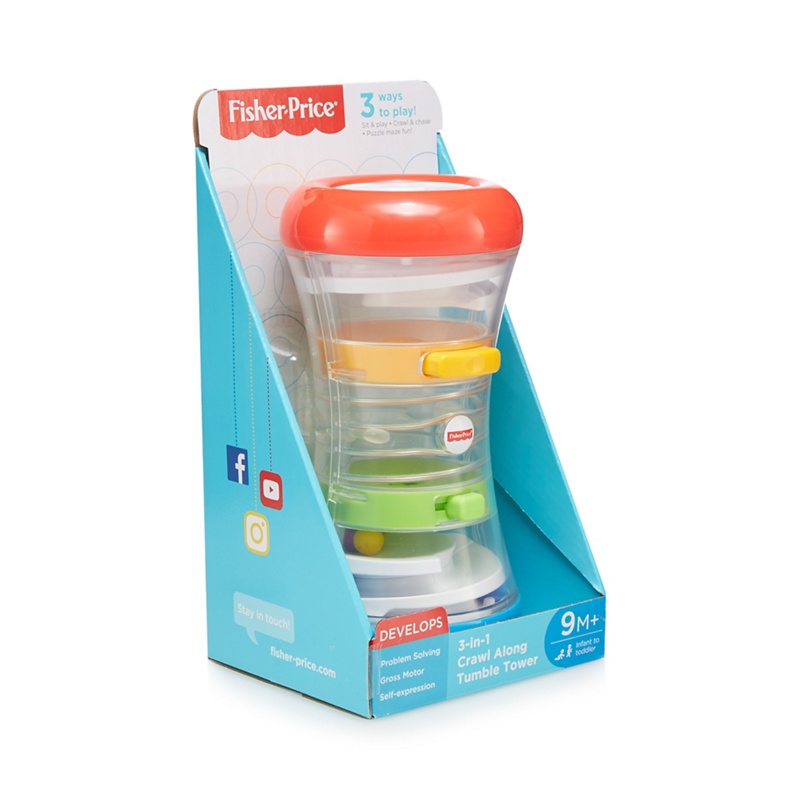 Fisher-Price - 3-In-1 Crawl Along Tumble Tower Set Review