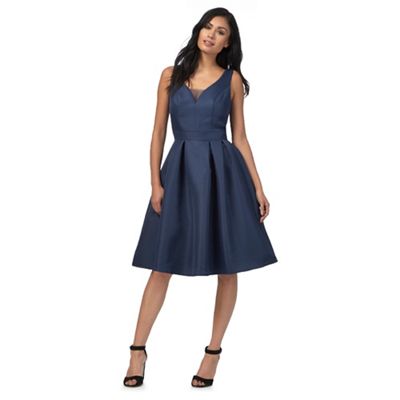 dresses debenhams occasion dress evening wear bridesmaid chi navy outfits sandals