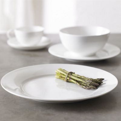 Le Vrai Gourmet Fine bone china twenty piece rimmed dinner set