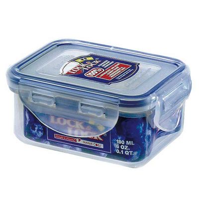 Lock&Lock polypropylene mini rectangular food storage container                                                                 