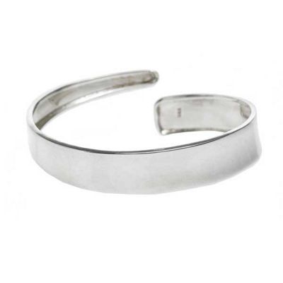 Vicenza Sterling silver open twist bangle