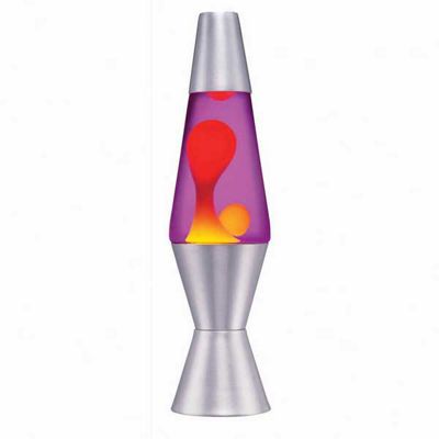 Accent purple lava lamp